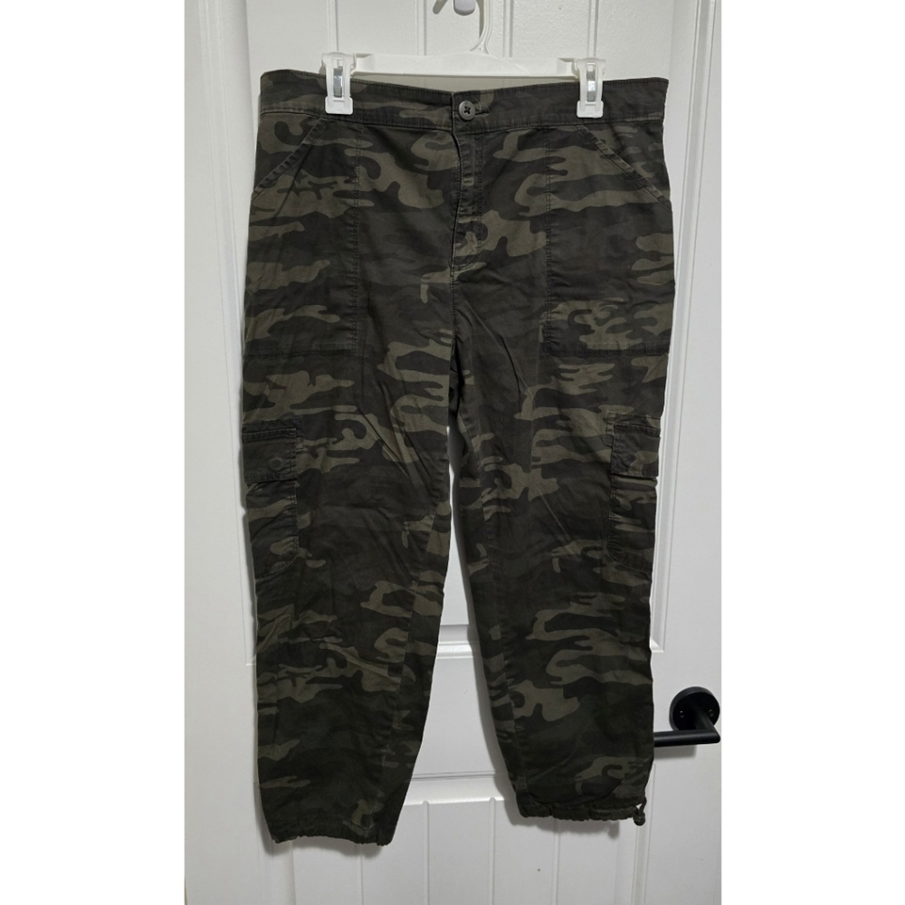 Camo Cargo Pants Crop Social Standard Sanctuary XXL Womens